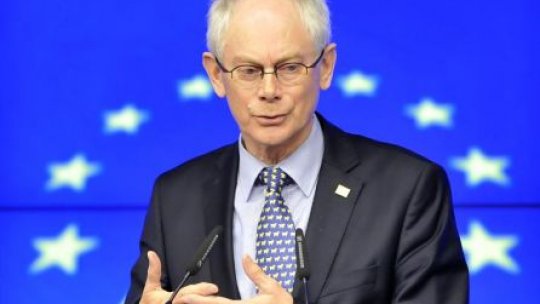 Herman van Rompuy negociază formarea noii majorităţi a Parlamentului European