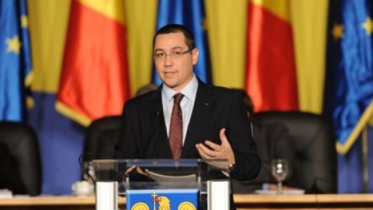Ponta: Guvernul a iniţiat măsuri pentru a asigura independenţa energetică a României