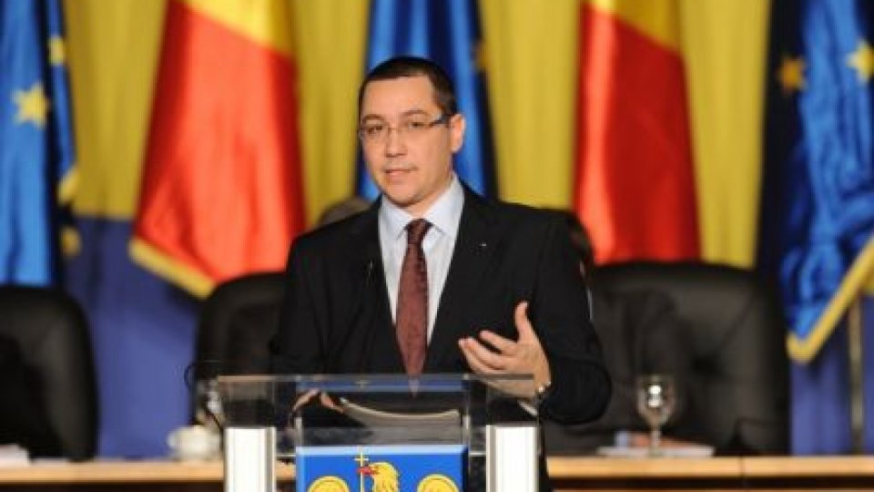 Ponta: Guvernul a iniţiat măsuri pentru a asigura independenţa energetică a României