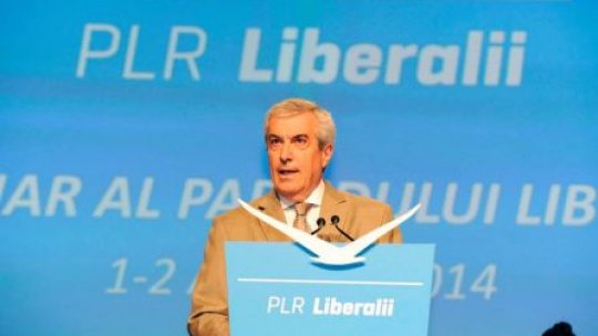 Tăriceanu, ales președintele PLR. "Am speranța că voi ajunge președinele României"