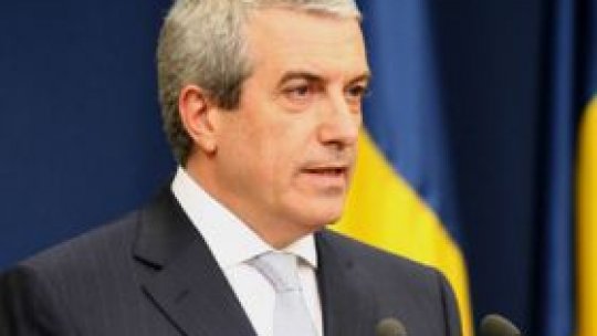 Călin Popescu Tăriceanu, preşedintele Senatului 