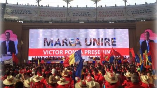 Victor Ponta, lansat oficial în competiția pentru alegerile prezidențiale