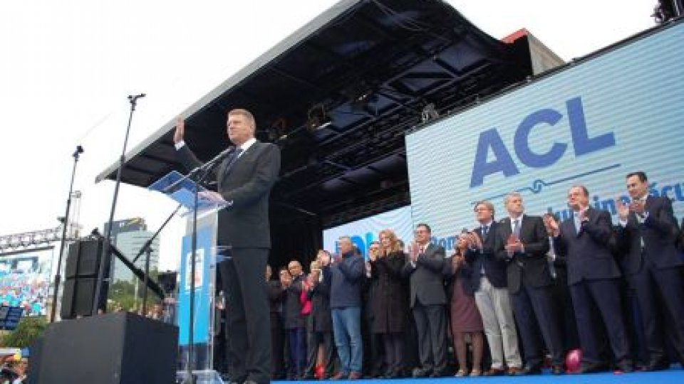 Klaus Iohannis ia startul competiției prezidențiale