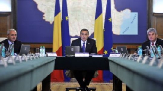 Rectificarea bugetară,  în discuţia Guvernului