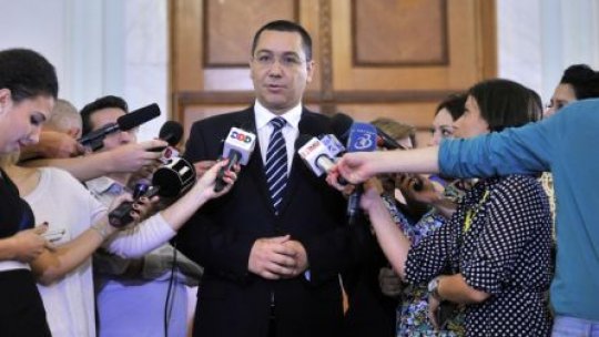 Ponta: Există bani pentru Educație și Sănătate 