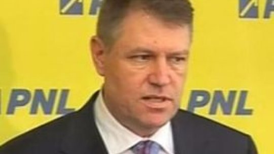 Klaus Iohannis, președintele PNL