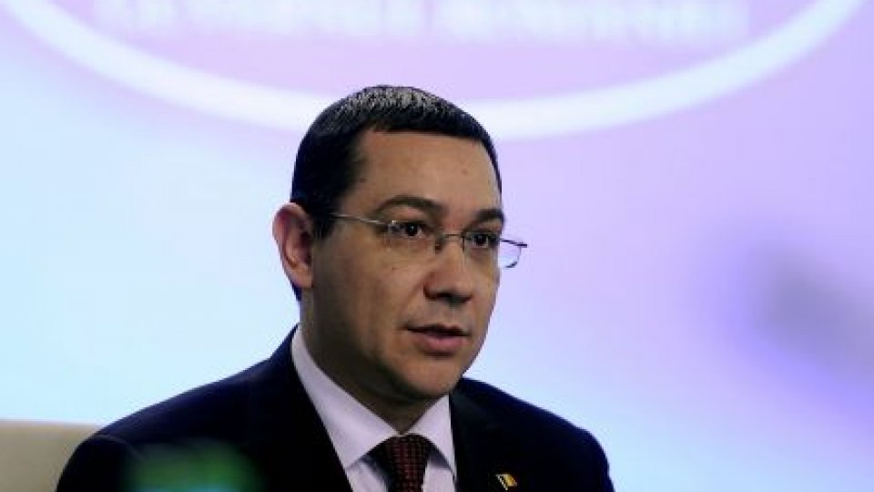 Premierul Ponta propune un acord politic pentru construirea autostrăzilor
