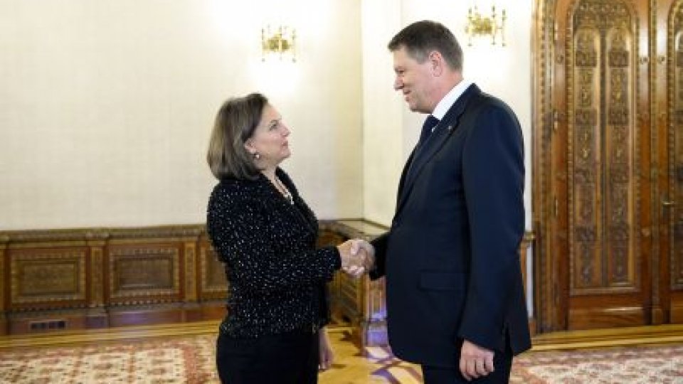 Preşedintele Iohannis salută vizita înaltului oficial american