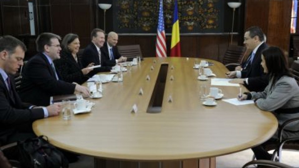 Situaţia regională şi Parteneriatului Strategic cu SUA, discutate de premier şi oficialul SUA