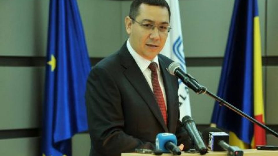 Ponta: Nu e bine ca SRI să revină sub control politic