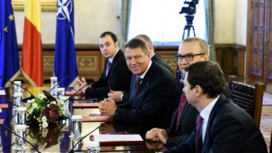 Preşedintele Iohannis a avut consultări cu partidele