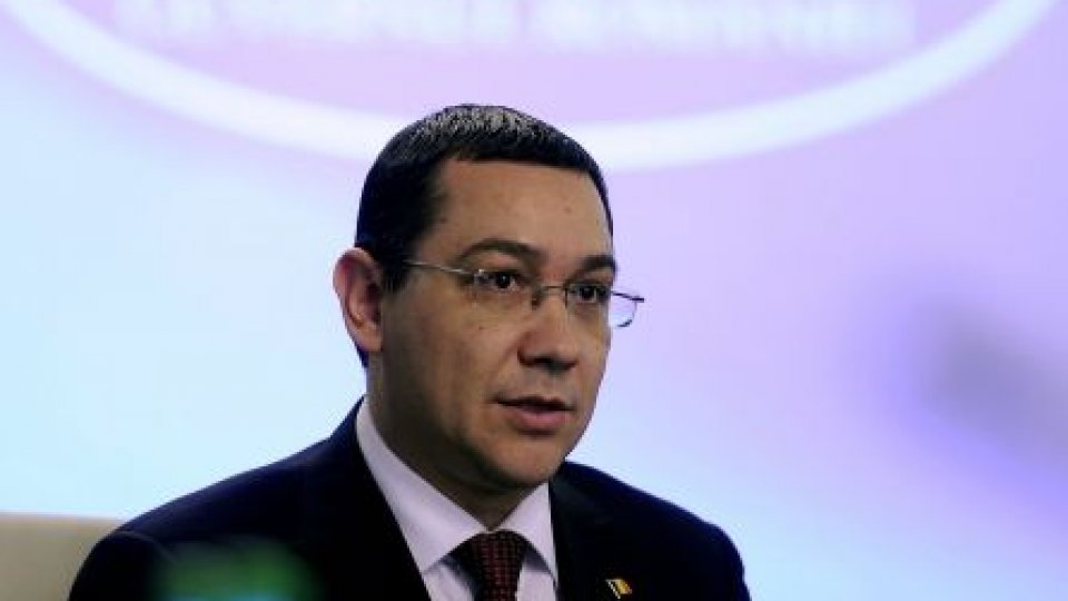 Obiectivul lui Ponta: absorbţie de 80% a fondurilor europene