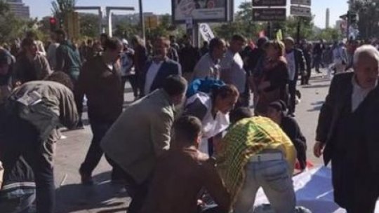 Bilanțul atentatului de la Ankara: cel puțin 95 de morți și 250 de răniți