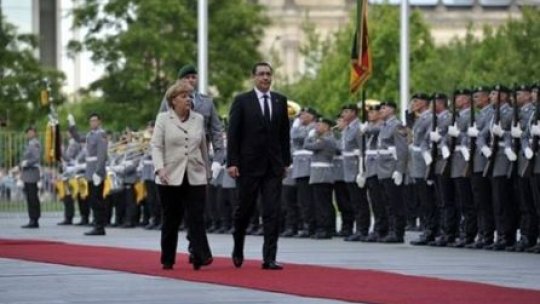 Victor Ponta felicită Germania cu ocaziei Zilei Naţionale