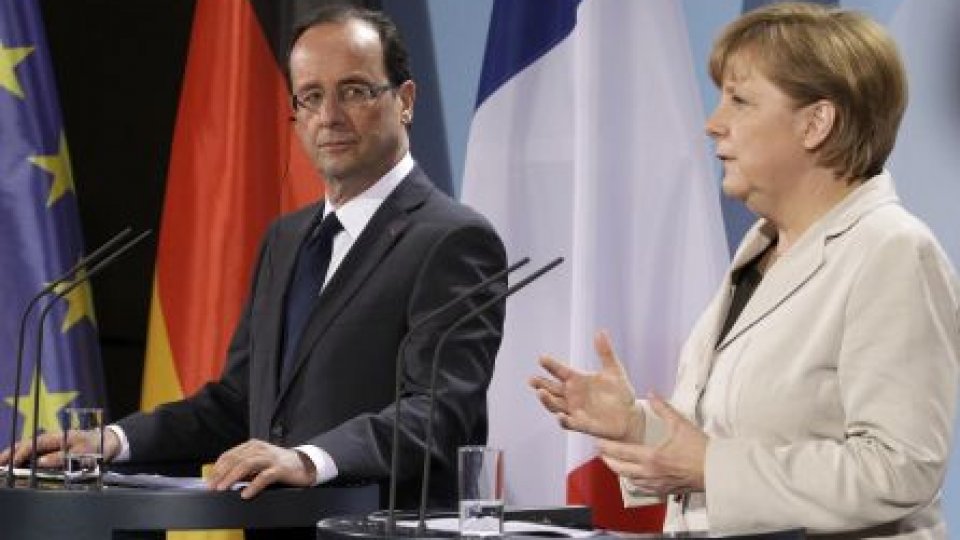 Discurs comun Angela Merkel şi Francois Hollande în Parlamentul European