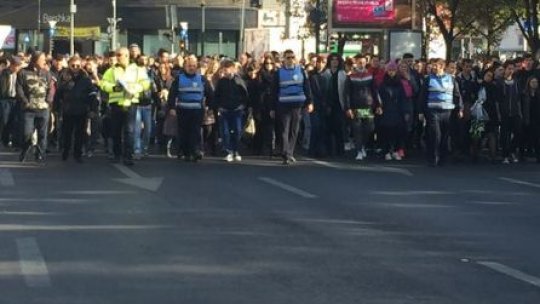 Marș de solidaritate în memoria celor decedați
