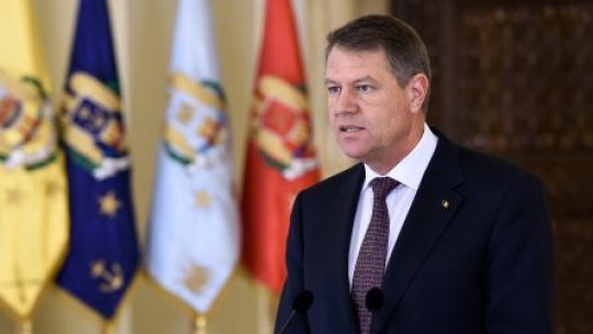 Klaus Iohannis: Îl desemnez pentru funcția de prim-ministru pe Dacian Cioloș 