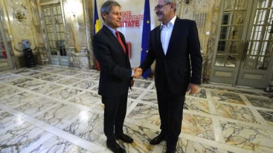 Cioloș speră într-o colaborare bună cu parlamentarii PSD