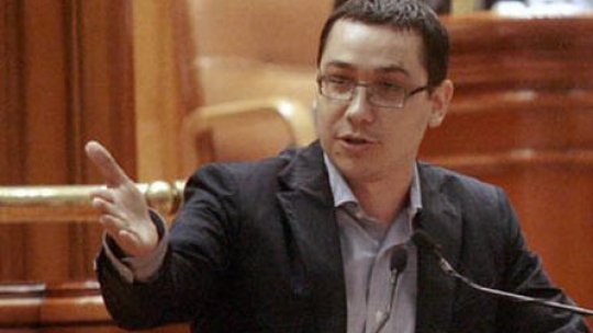 Ponta: Nu voi vota noul guvern