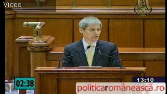 Guvernul Cioloş a fost validat de Parlament