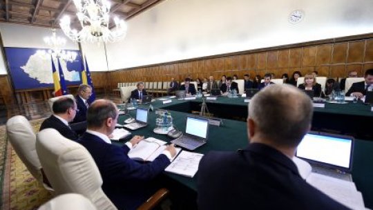 Şedinţă informală de guvern. Prima evaluare a bugetului pe 2016