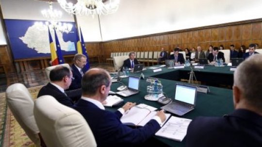 O nouă şedinţă informală de guvern pe tema bugetului