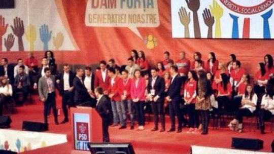 Tinerii social democraţi îşi aleg preşedintele. Sturzu, critici dure la adresa lui Liviu Dragnea