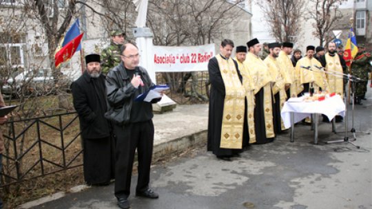 Eroii-martiri ai Revoluţiei, comemoraţi la Bucureşti