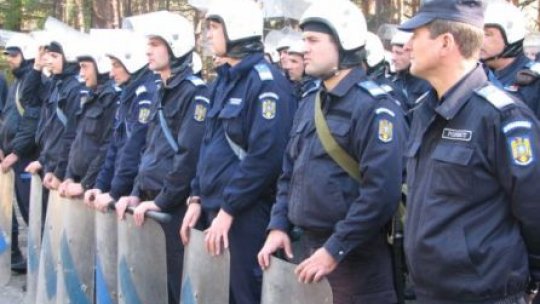 Jandarmeria Capitalei va asigura liniştea bucureştenilor de sărbători