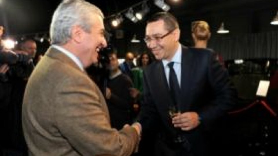 Întâlnire Ponta - Tăriceanu pe tema majorităţii de la Senat