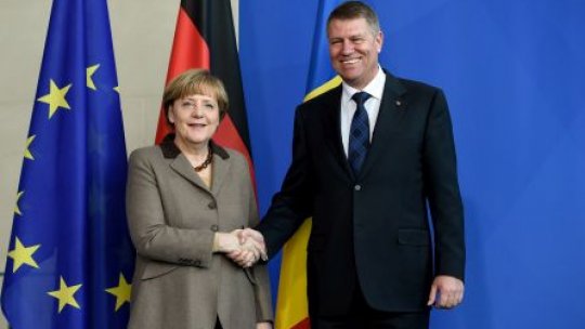 Preşedintele Iohannis: Contăm pe sprijinul Germaniei