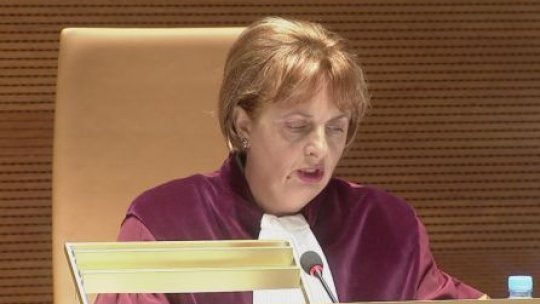 Camelia Toader, candidatul României la funcţia de judecător al Curţii de Justiţie a UE
