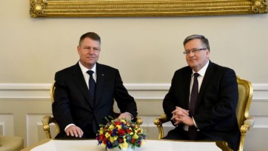 Preşedinţii României şi Poloniei au semnat declaraţia de parteneriat strategic
