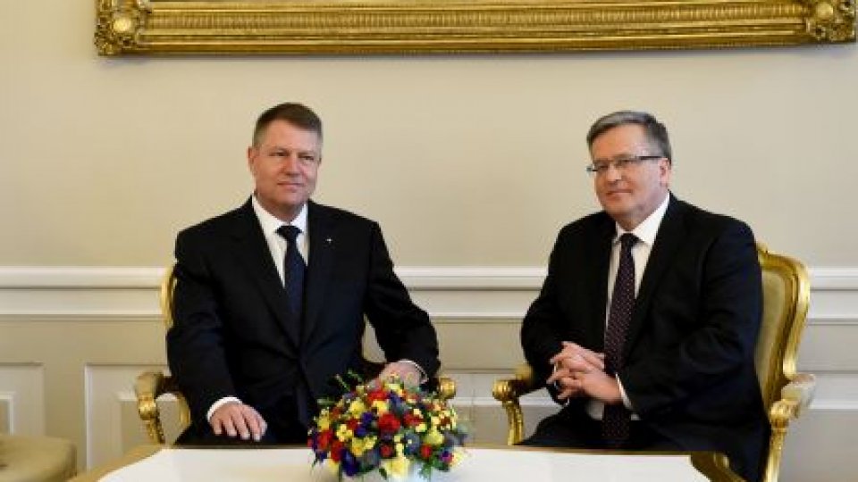 Preşedinţii României şi Poloniei au semnat declaraţia de parteneriat strategic