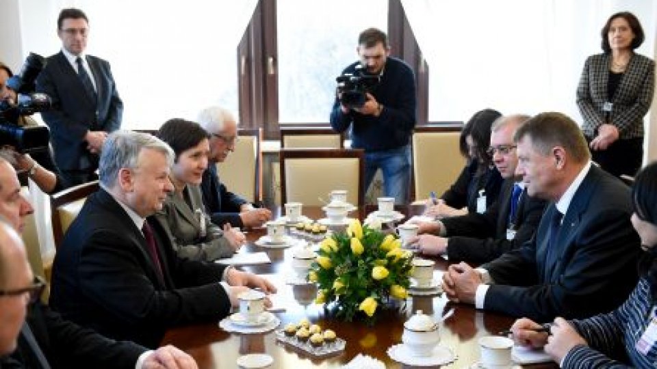 Preşedintele Iohannis continuă vizita în Polonia