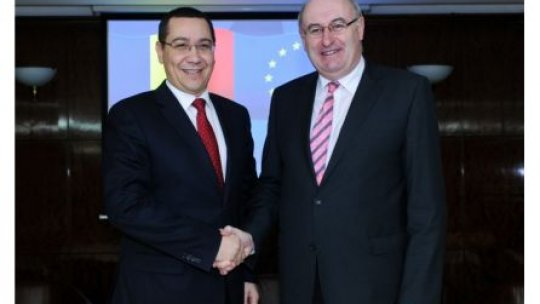Comisarul european pentru agricultură, primit de premierul Ponta