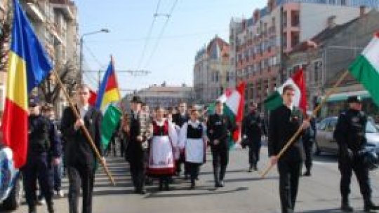 Maghiarii din România au marcat "Ziua maghiarilor de pretutindeni"