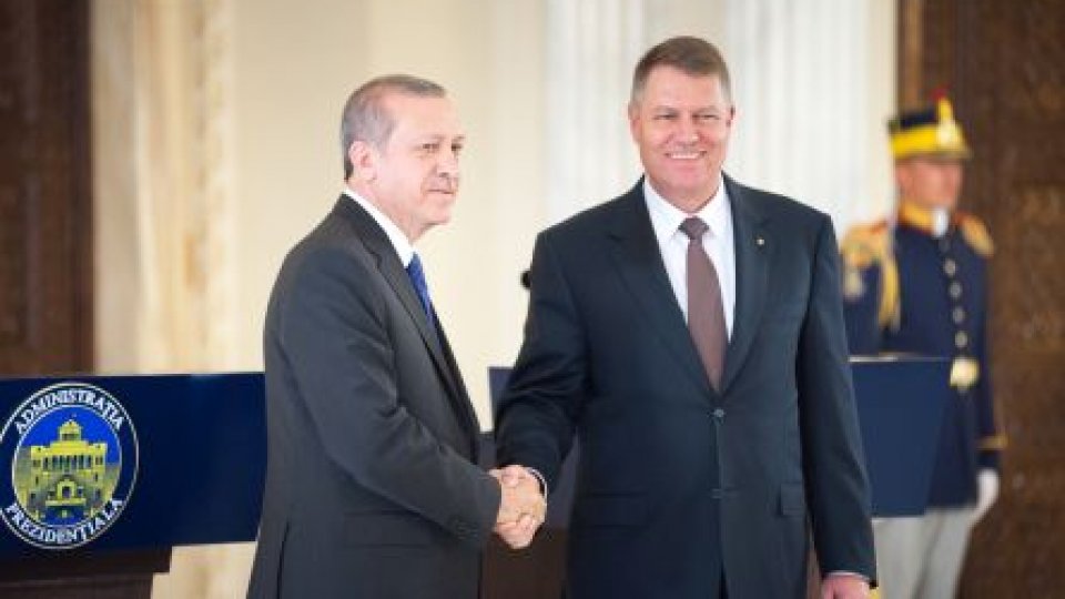 Klaus Iohannis: România şi Turcia au interese comune