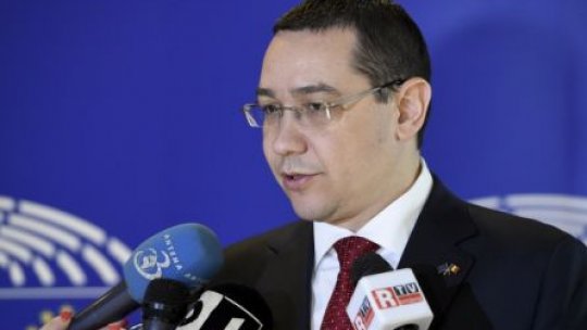 Ponta: România, un puternic competitor în regiunea sud-estică a Europei