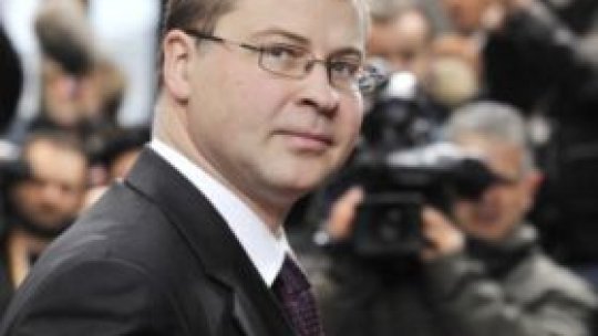 Valdis Dombrovskis, vicepreşedintele Comisiei Europene