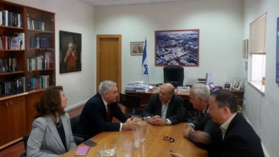 Ministrul Angel Tîlvăr, vizită în Israel
