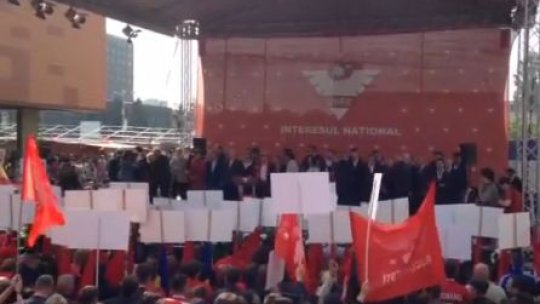 UNPR la 5 ani. "Sprijinim Guvernul Ponta şi pe preşedintele Iohannis".