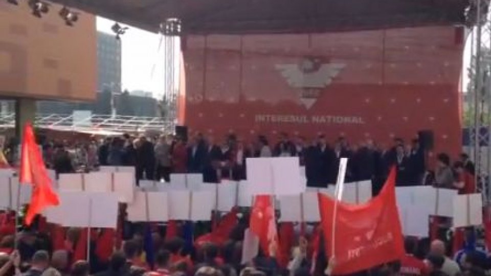 UNPR la 5 ani. "Sprijinim Guvernul Ponta şi pe preşedintele Iohannis".