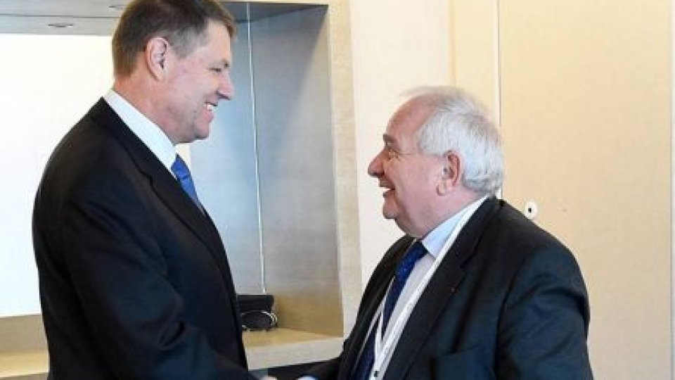 Întâlnire Klaus Iohannis - Joseph Daul. Vezi despre ce au vorbit