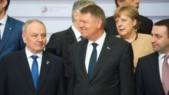 Iohannis la Riga: Perspectiva pentru R.Moldova trebuie să rămână una europeană