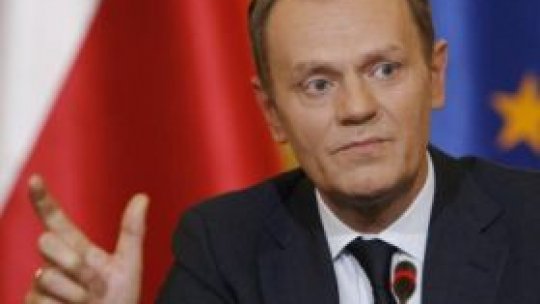 Donald Tusk: Acordul de liber schimb, un succes pentru Republica Moldova şi Georgia 