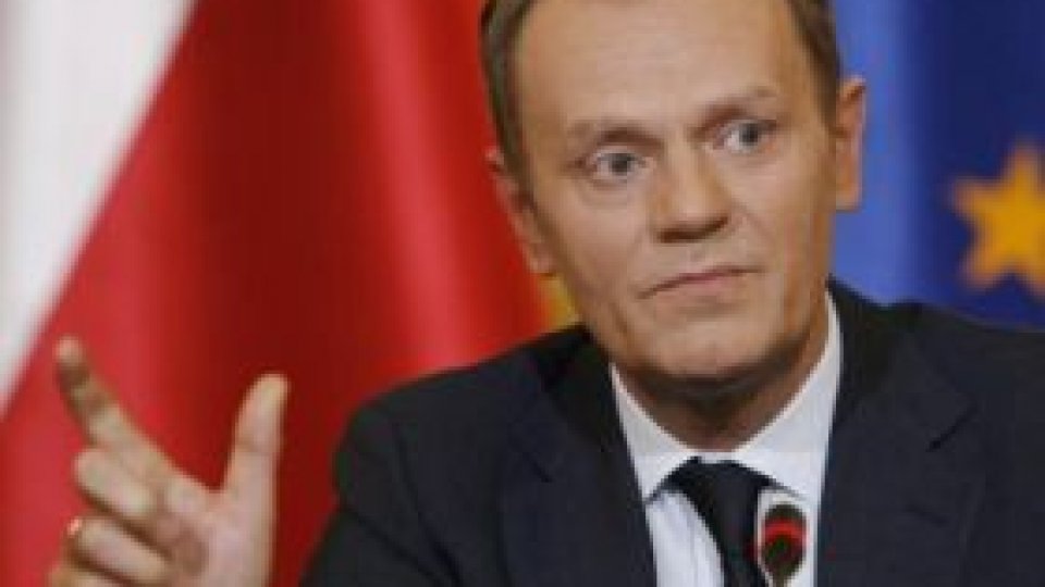 Donald Tusk: Acordul de liber schimb, un succes pentru Republica Moldova şi Georgia 