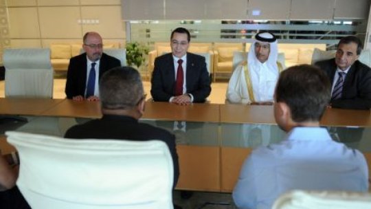 Proiectele comune România-Qatar, discutate la Doha