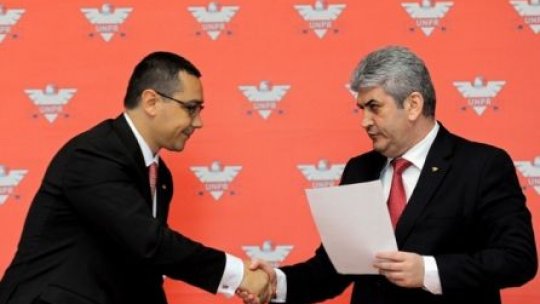 UNPR și PLR, alături de Victor Ponta