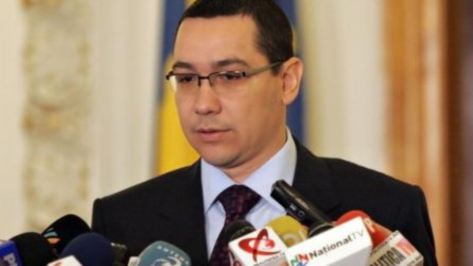 Ponta: Nu se măresc salariile demnitarilor decât odată cu cele ale bugetarilor
